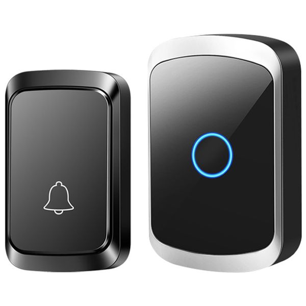 Wireless Doorbell, Waterproof Door Chime Kit Includes Push Button