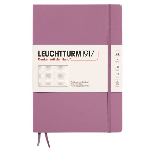 Leuchtturm Notebook Composition (B5) Hardcover 219 numbered pages - Dotted