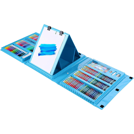208 PCS Double Sided Trifold Easel Drawing Art Kits For Kids - Buy 208 PCS  Double Sided Trifold Easel Drawing Art Kits For Kids Product on