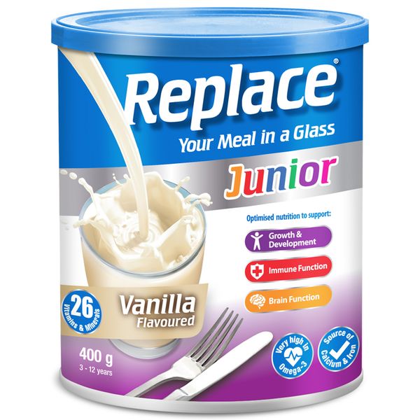 Replace Junior Vanilla - 400g
