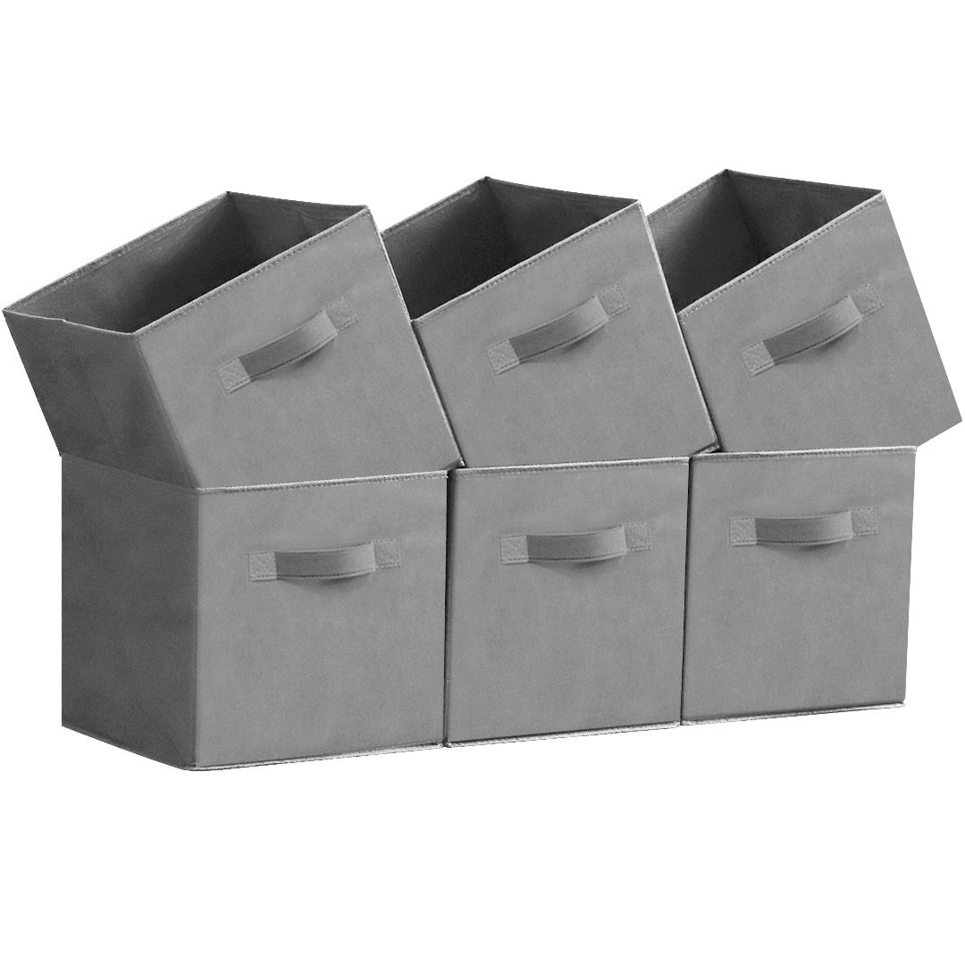 Collapsible Storage Cubes Premium for Cupboard 6 Pack Shop Today