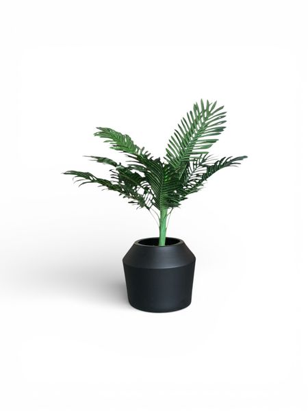 Eden Planter 35x37cm With Artificial Tree 100cm Sunflower Stem