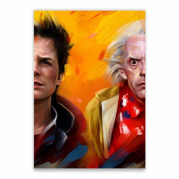 Marty And Doc Poster - A1