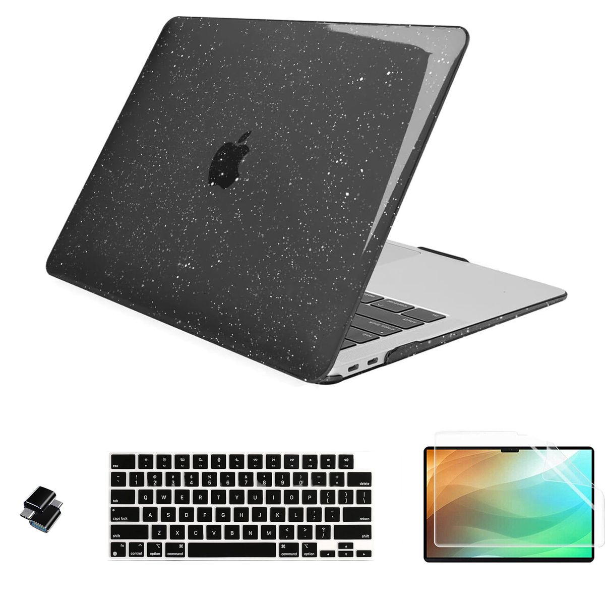 4 PCs Hard Shell Cover For Macbook Air 13.3″ A1932/A2179/A2337