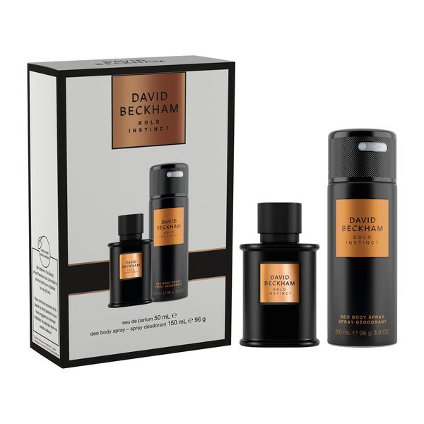 David Beckham Bold Instinct Eau de Parfum &amp; Deodorant Body Spray Gift Set