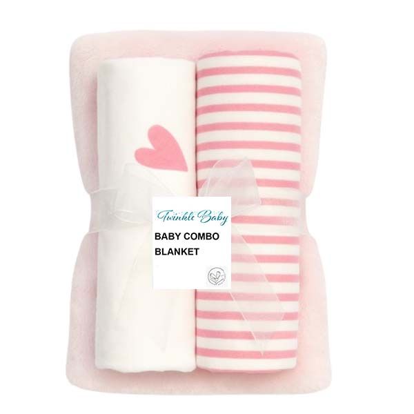 Baby Blanket and Swaddle -Gift pack