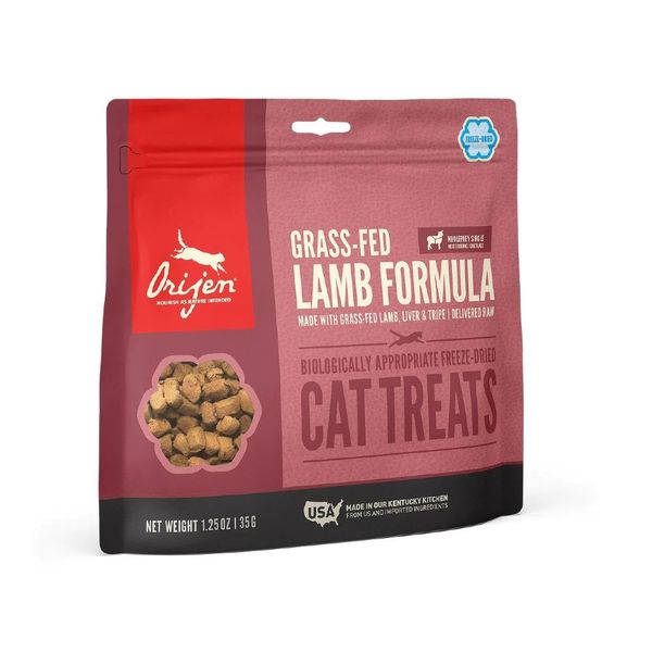 Orijen Freeze-Dried Cat Treats - Grass-Fed Lamb (35g)