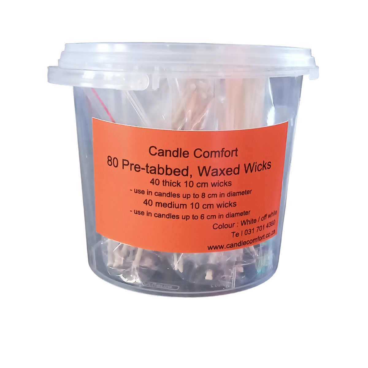 80 PreTabbed, Waxed, Cotton Candle Wicks Shop Today. Get it Tomorrow