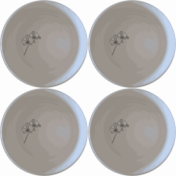 Orchid Stems Bowl Set of 4 - Range 1