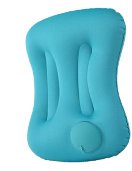 Inflatable Pillow Camping Pillow Neck Lumbar Support Portable Travel