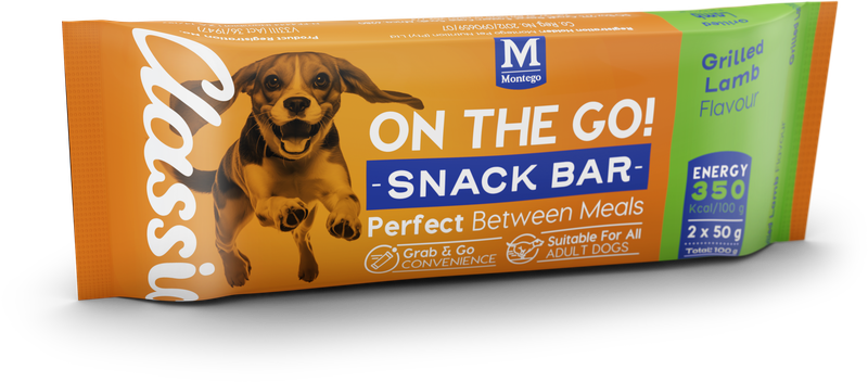 Montego Classic - Adult Dog Snack Bar Lamb 100 g (Pack of 24)