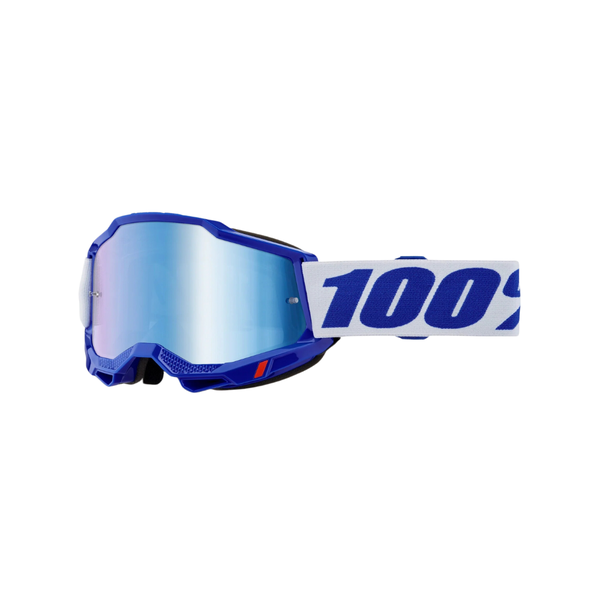 100% Accuri2 Blue/Blue Mirror Goggle image
