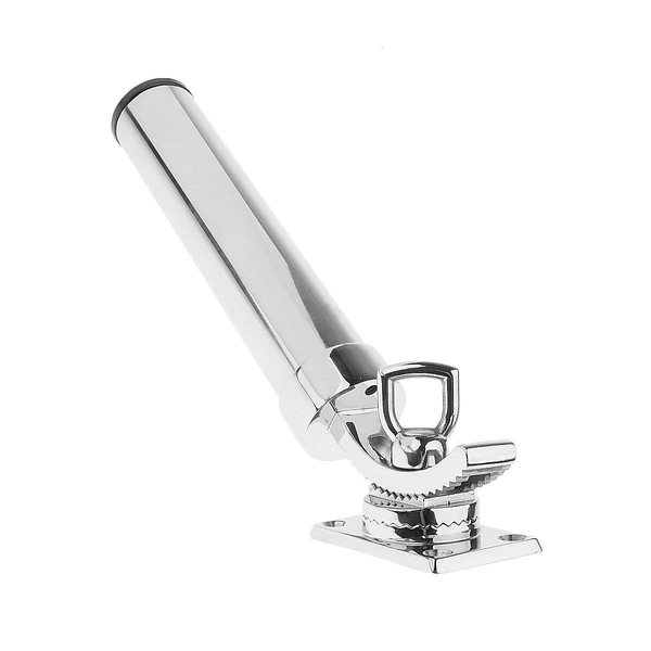 Boat Fishing Rod Holder Adjustable Silver
