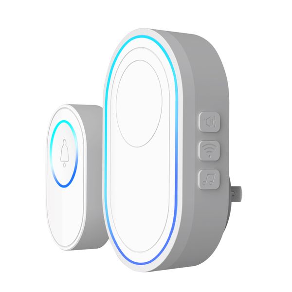 Wireless waterproof smart doorbell with range 300m