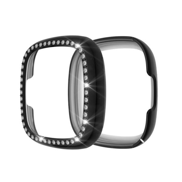 Killer Deals Shiny Bling PC Protective Case for Fitbit Versa 3/Sense - 4 Colours