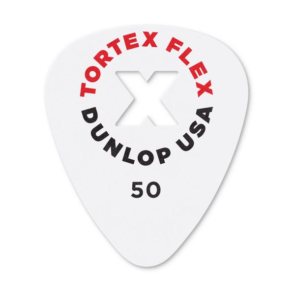 Dunlop Tortex Flex X Guitar Picks, 428XP.50.50mm, 12-Pack