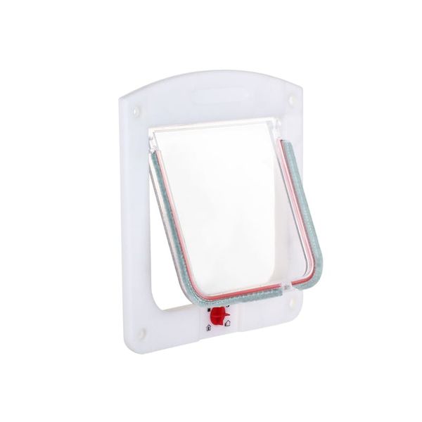 High Quality 4 Way Locking Pet Door For Small Dog And Cat