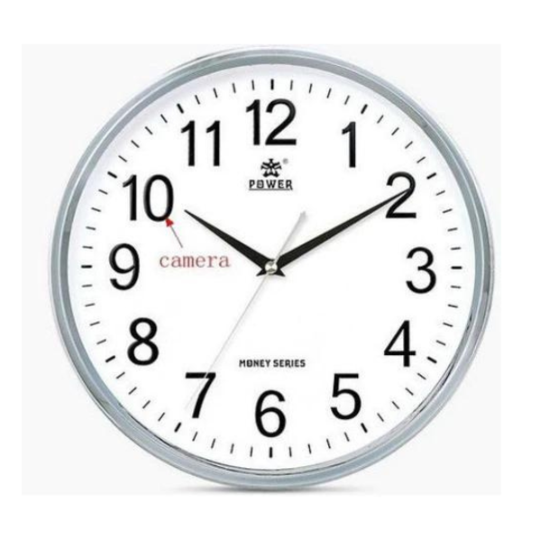 Wifi Hidden Camera Wall Clock