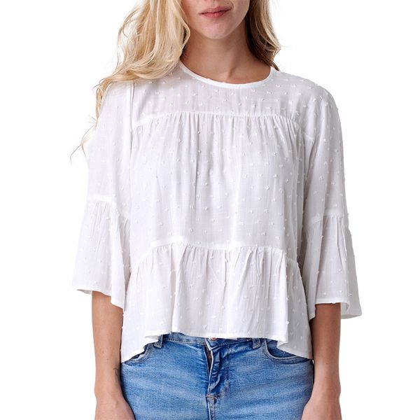 Hedgehogs-Ladies-Arrabella Top-White