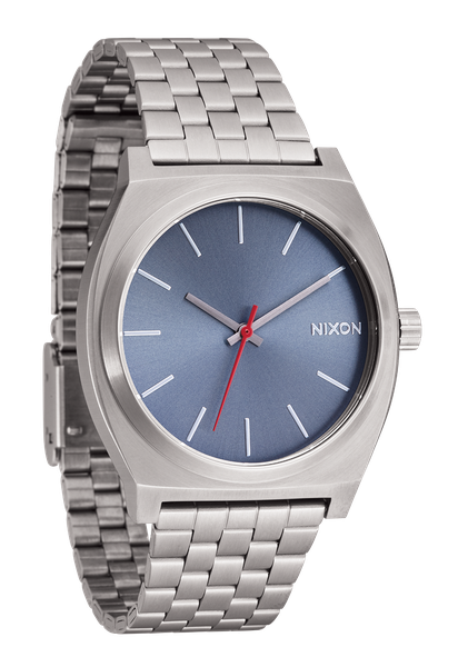 Nixon Time Teller - Light Gunmetal/Dusty Blue