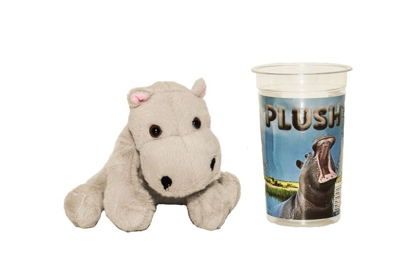 Plush Hippopotamus - Plushtub