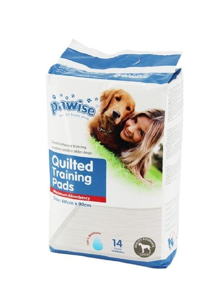 Pawise - Quilted Training Pads 14 Piece