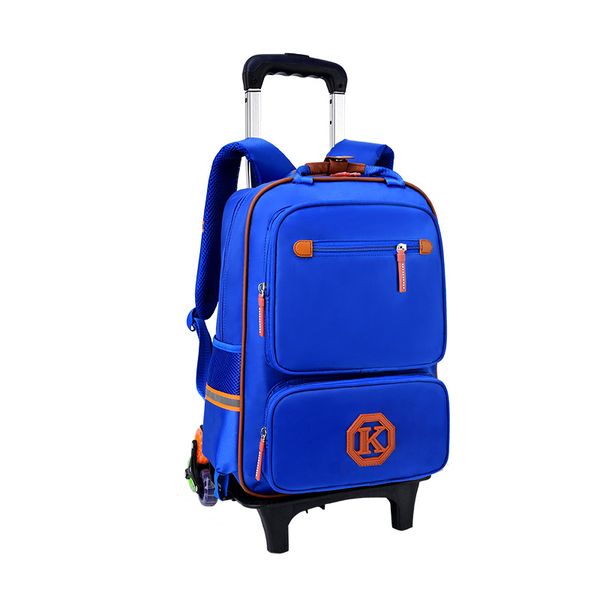 Trolley Backpack Preschool Rolling Bag Wheeled Book Bag