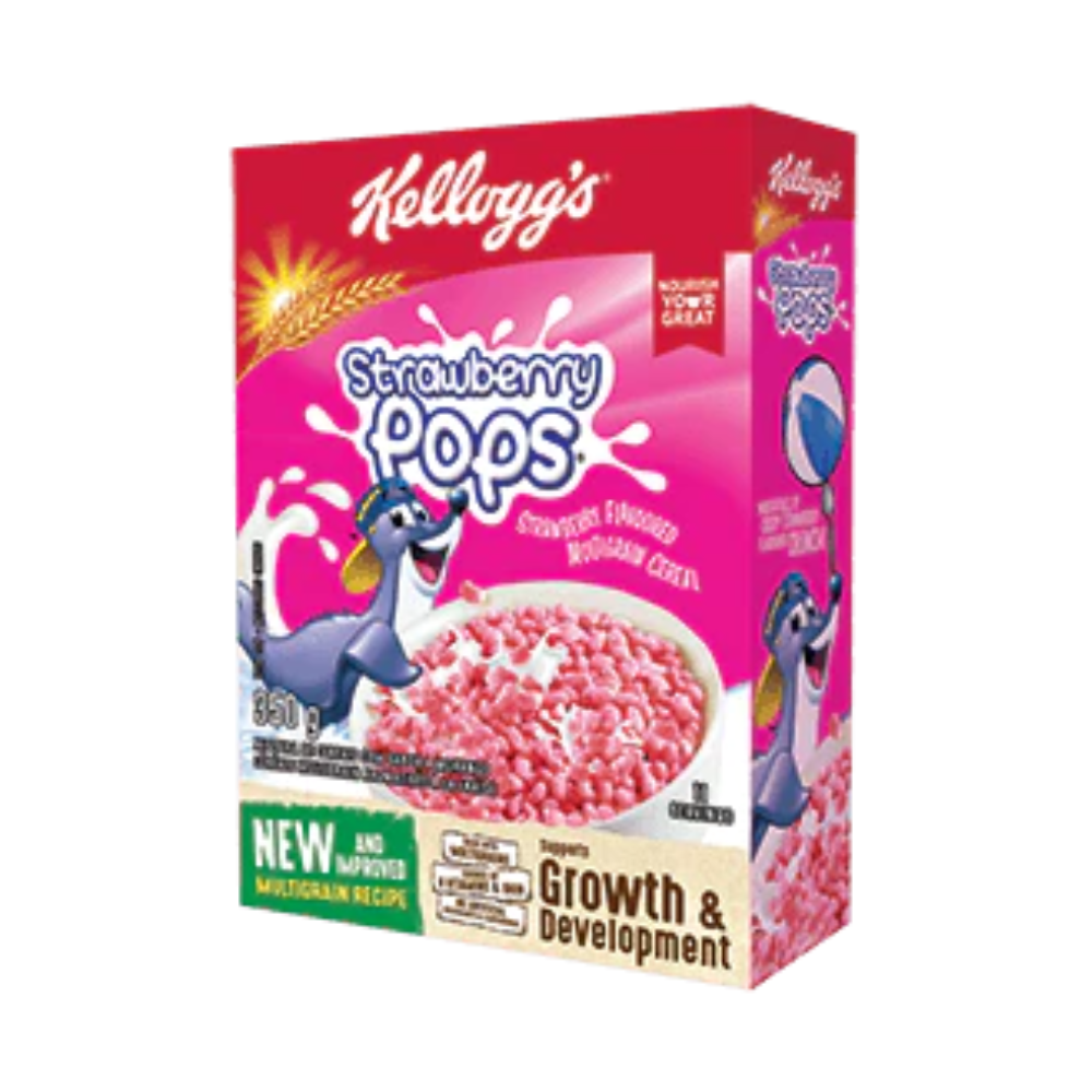 Kellogg's Strawberry Pops 350g x 2 Shop Today. Get it Tomorrow