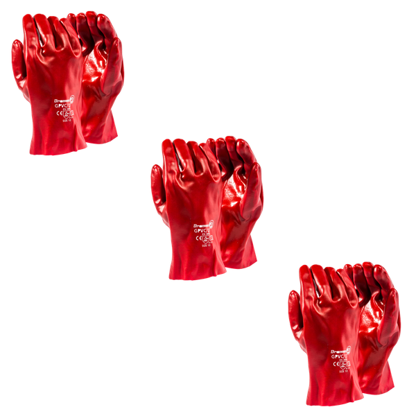 Dromex PVC Standard Duty Glove - Open Wrist