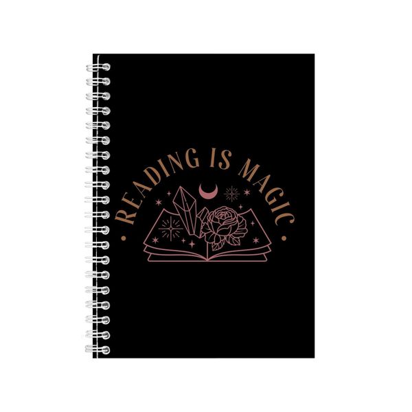 Reading Is Gift Idea A5 Notebook Book Lover Reader 311