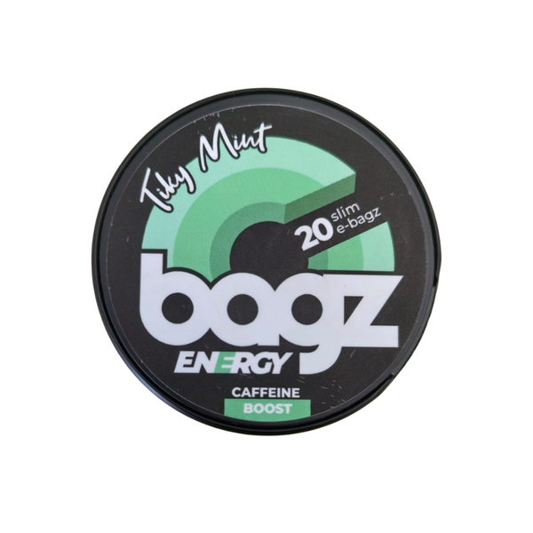 Bagz - Energy Caffeine Slim E-Bagz - 20 Pouches - 80mg Caffeine Boost