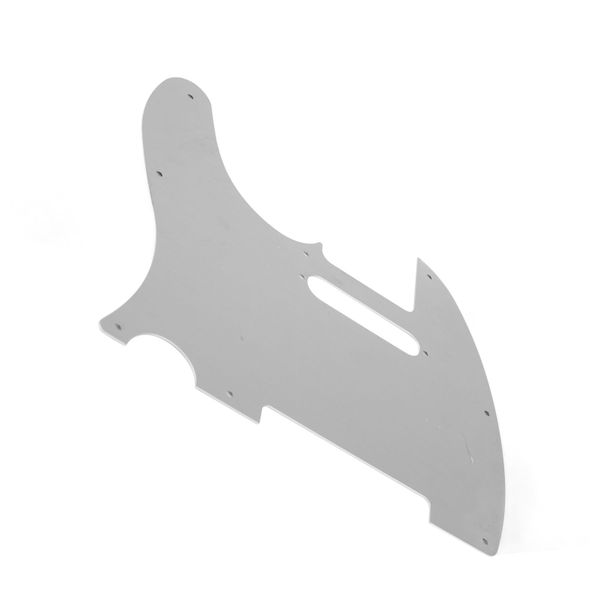 Aluminum Electric Guitar Pickguard Scratch Proof Silver for Fender Strat
