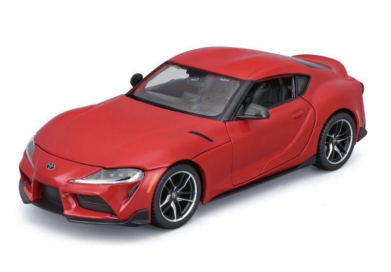 Maisto 1/24 2022 Toyota Supra GR - Red -19.4cm Long