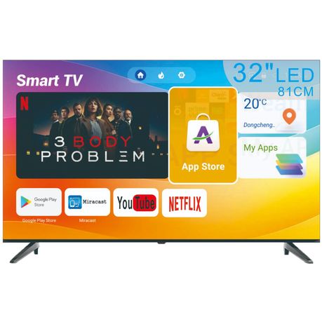 Lexuco 32" Smart Frameless TV - Modern Design