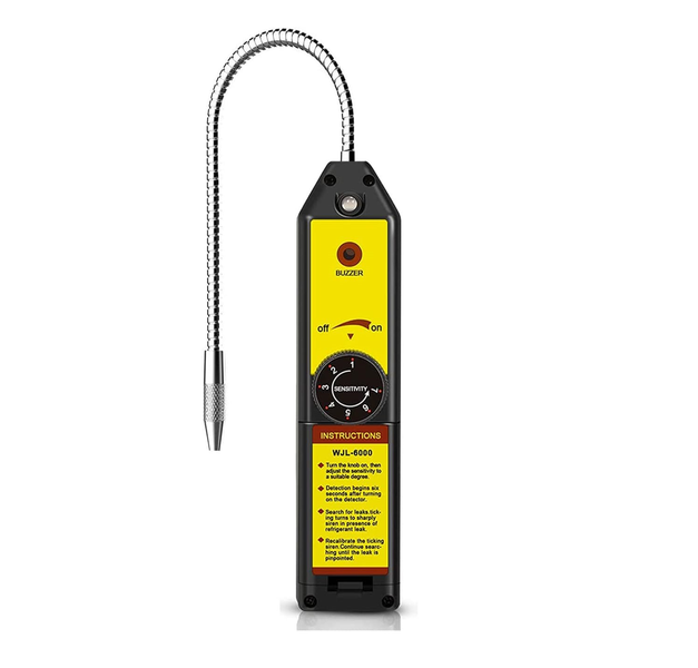 Halogen Leak Detector WJL-6000 Portable Refrigerant Gas Leak Detector HVAC