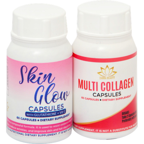 Skin Glow Capsules With Glutathione And Vitamin C Multi Collagen Capsules Buy Online In South Africa Takealot Com
