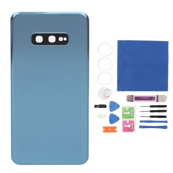 S10e Back Glass Blue w/Tape