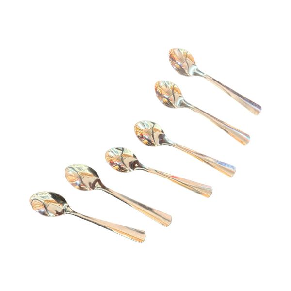 6-Piece Stainless Steel Tea Spoon Set