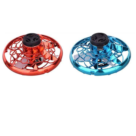 Fly spinning top hand operated drone for kids and adult UFO toy