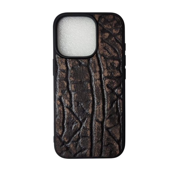 Croska Wildari Rugged Buffalo Leather Case Compatible with iPhone 15 Series
