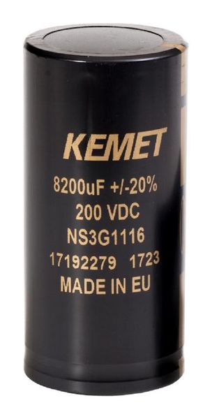 Kemet (ALF20G223EH063) Electrolytic Capacitor, 22000 µF, 63 V