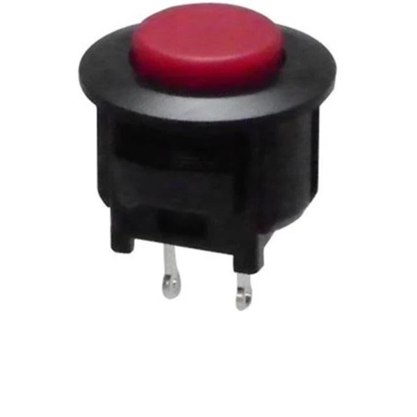 DS475S Momentary Midget Push Button Switch SPST 3A 125VA Silver Rectangular