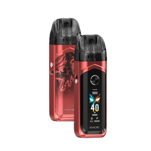 Smok Nord 6 Vape Pod Kit - Peach Pink (Front &amp; Back View)