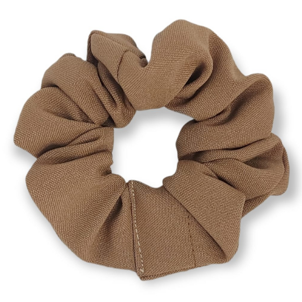 M&amp;N Hair Scrunchie - Light Brown