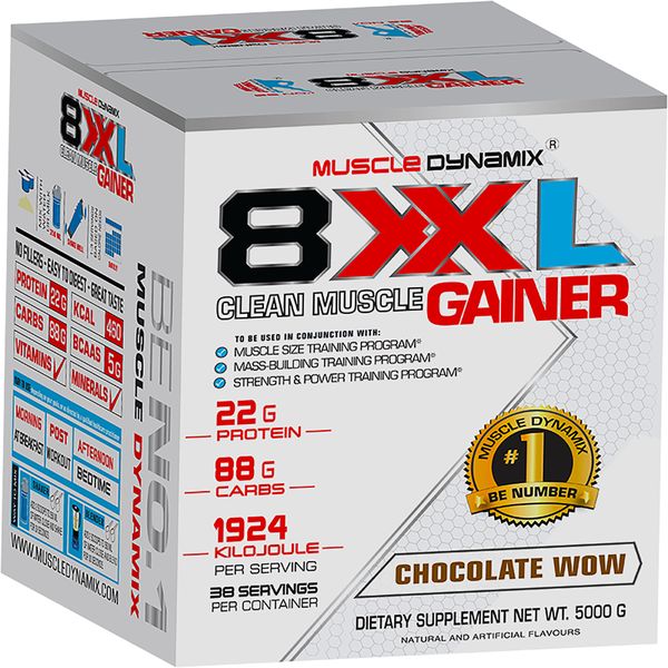 Mass Gainer 8XXL 5000g Chocolate 38 servings