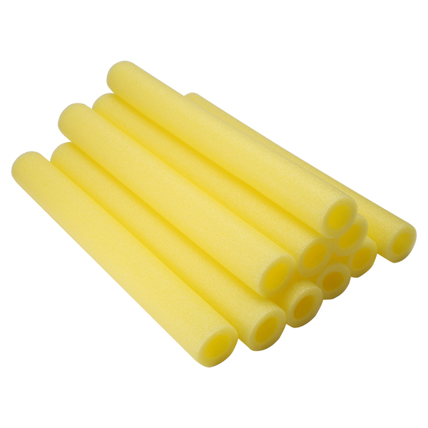 10Pcs Trampoline Poles Cover Padding Foam Tubing Yellow