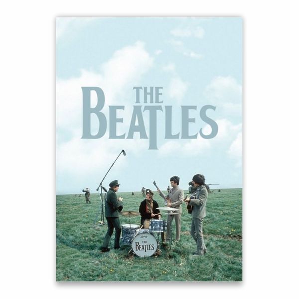 The Beatles On A Field Poster - A1