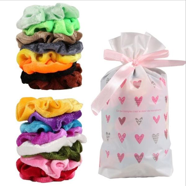 Styleberry Pack of 30 Colourful Scrunchies