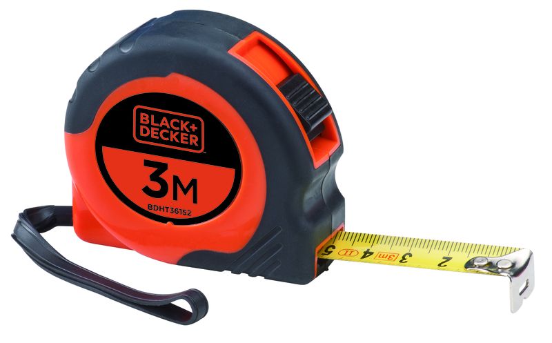 BLACK+DECKER - 3mX16mm Bi-Mat Short Tape