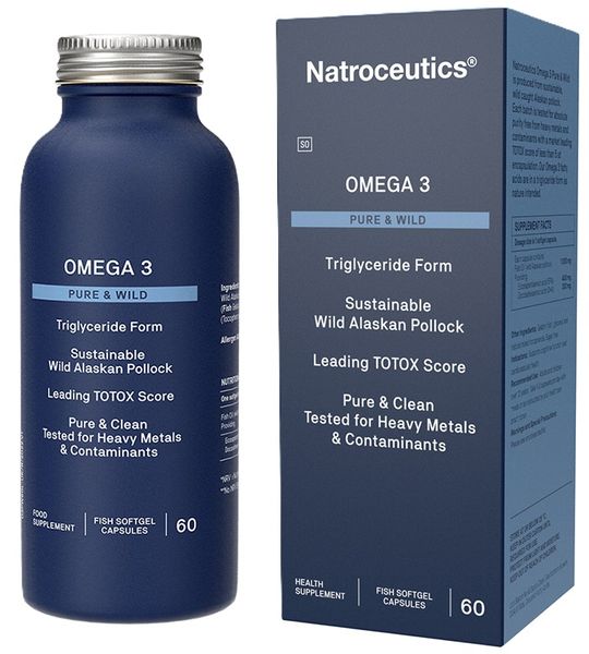 Natroceutics Omega 3 Pure &amp; Wild - 60 Capsules